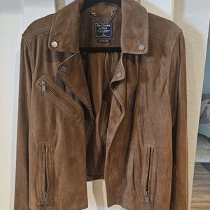 Abercrombie & Fitch XL Genuine Suede Jacket